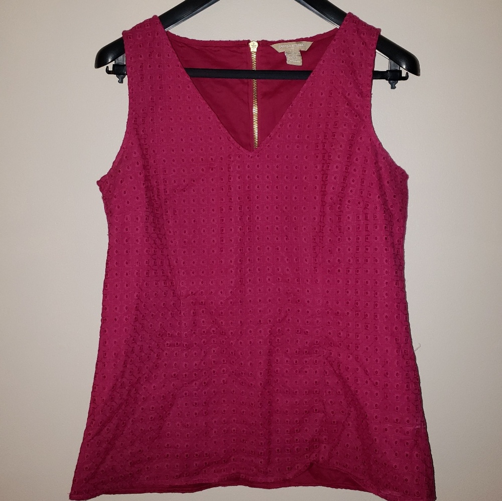 Banana Republic Factory Eyelet shirt